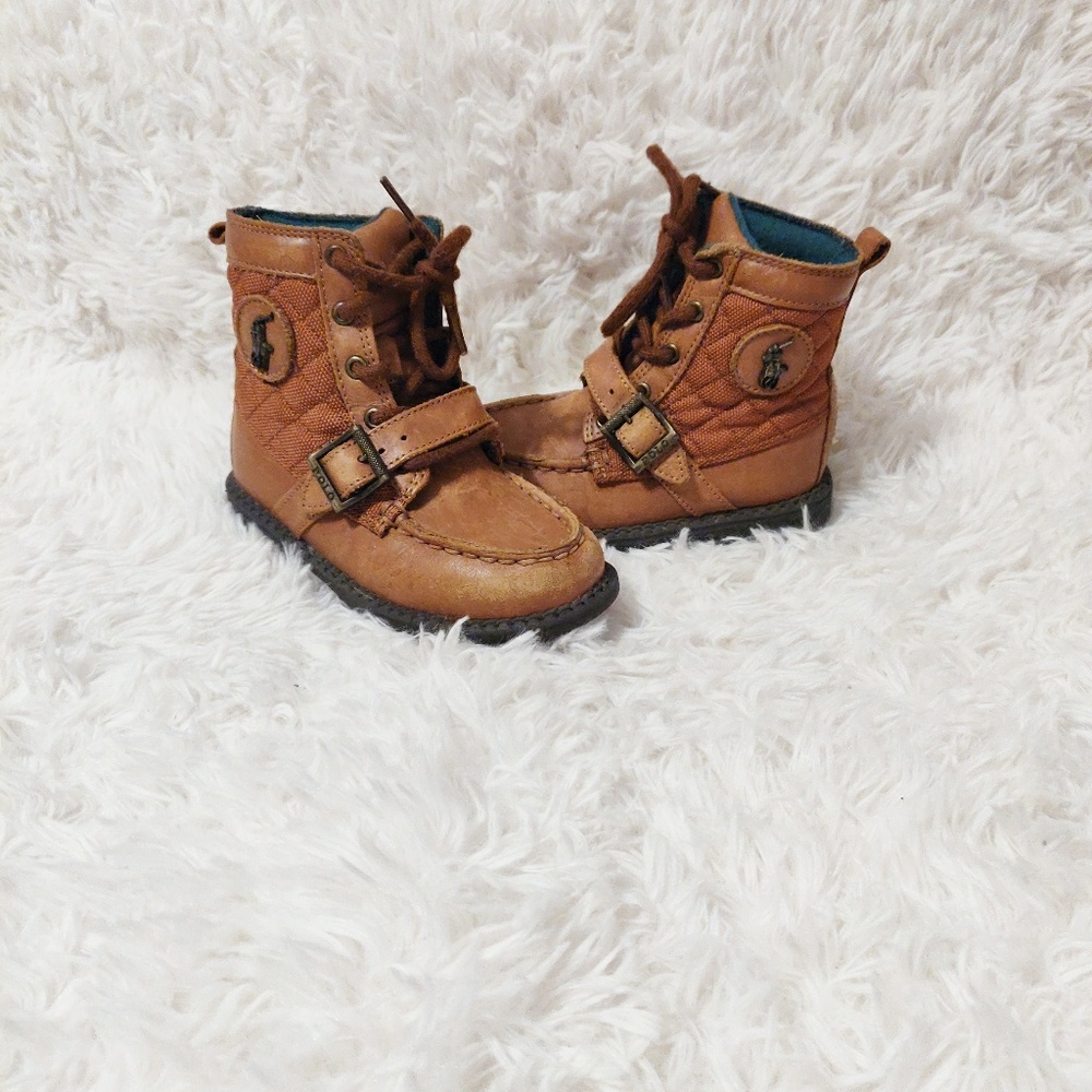 Kid's Polo Ralph Lauren Rancher Hi II Boot (8 Boy)